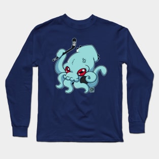 Chibi Kraken Hockey Long Sleeve T-Shirt